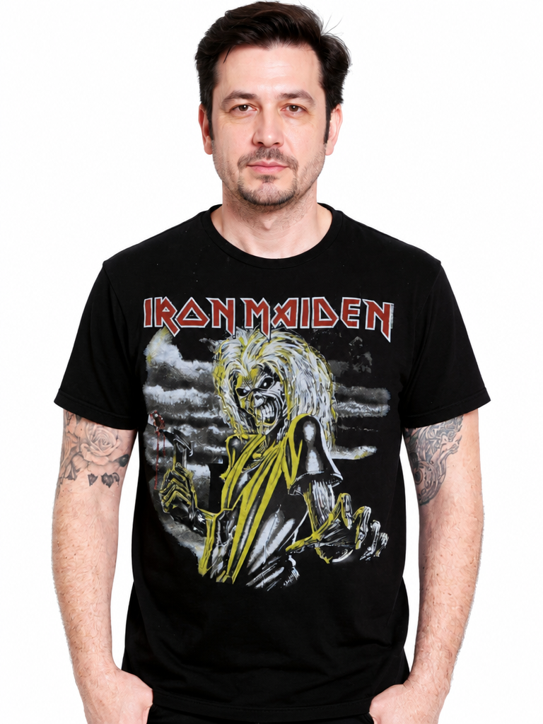 Iron Maiden Killers Black T-Shirt