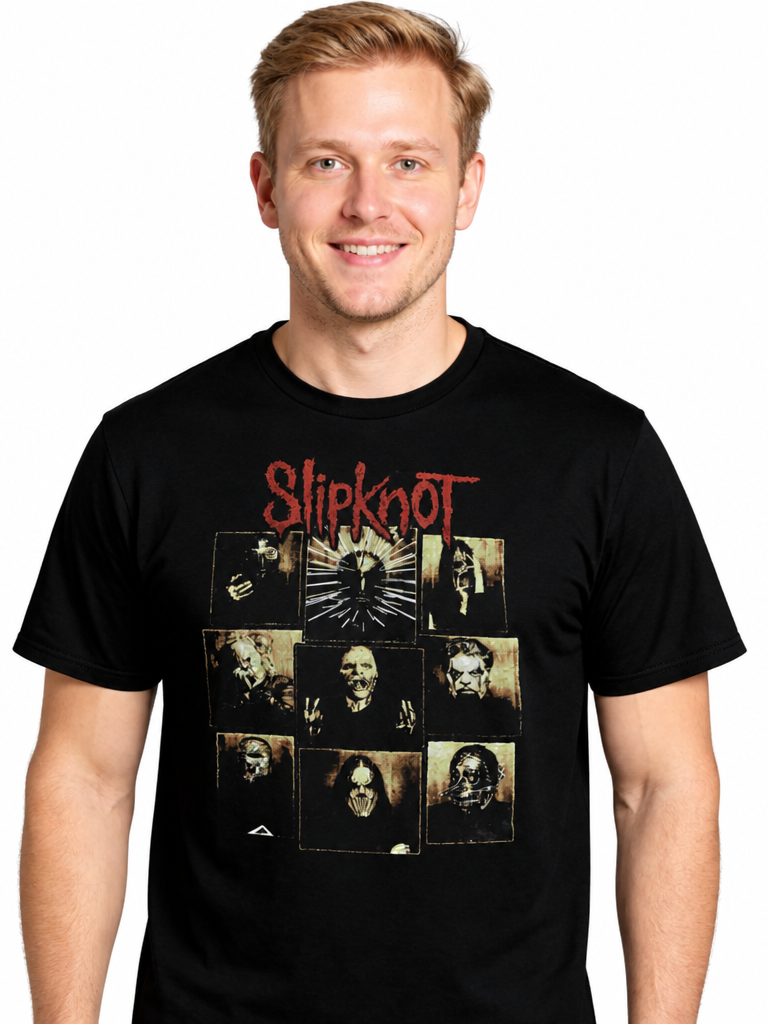 Slipknot Photo Collage T-Shirt