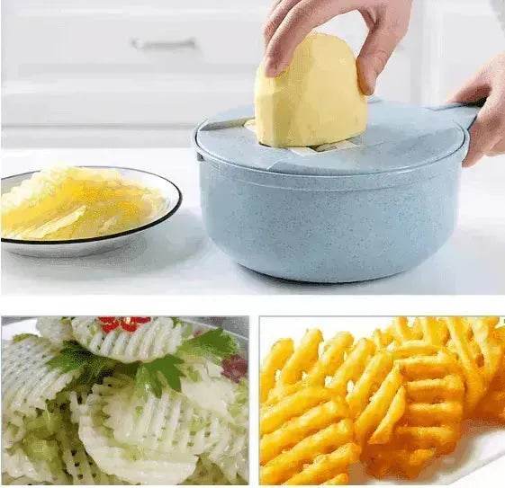 Mandolin Veggie Slicer Peeler Grater Onion Carrot Potato