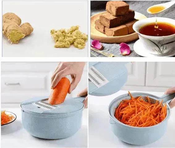 Mandolin Veggie Slicer Peeler Grater Onion Carrot Potato