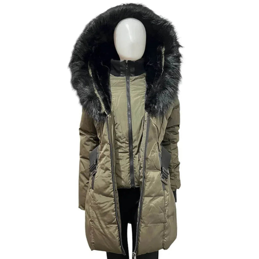 Manteau avec ceinture