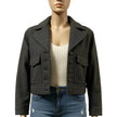 Manteau laine court