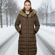 Manteau long et chaud