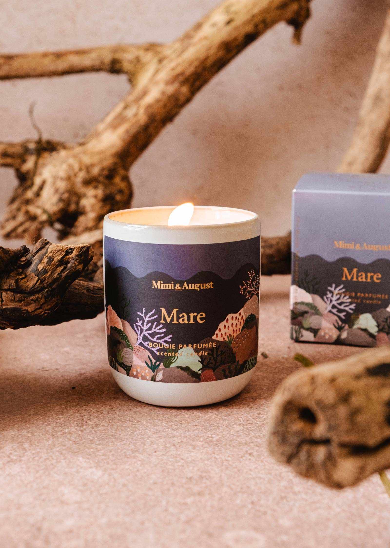 Mare - Bougie réutilisable