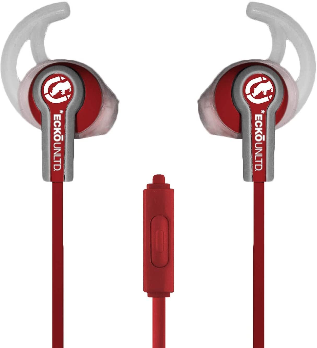 Marc Ecko - Fuse Earbuds Sport with Mic & Control Red