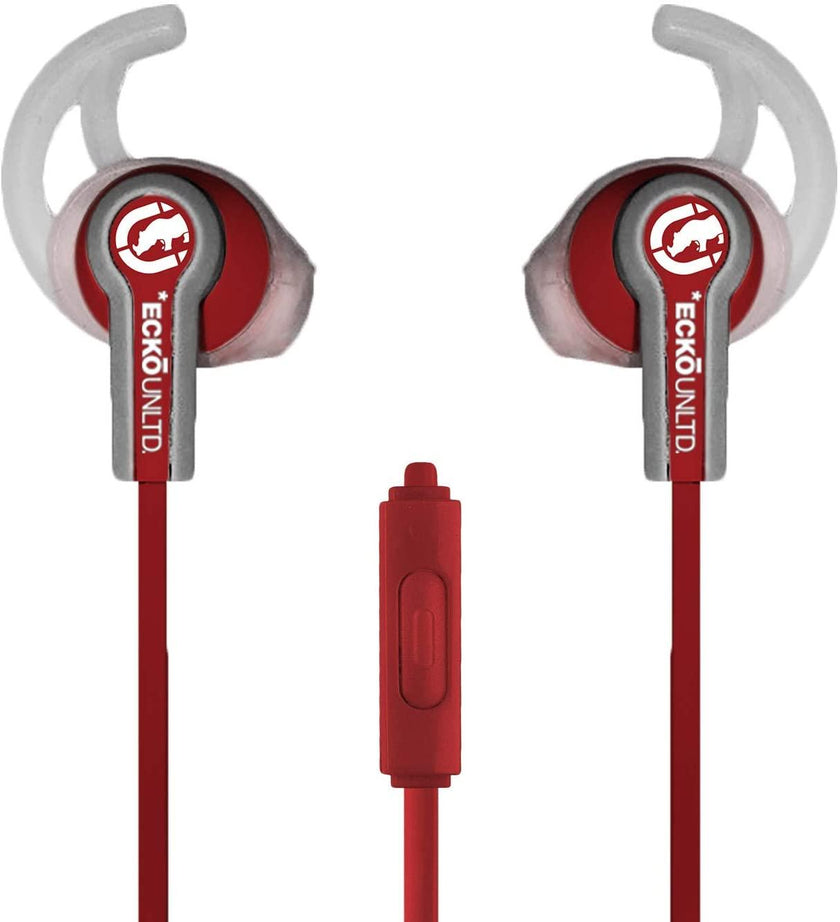 Marc Ecko - Fuse Earbuds Sport with Mic & Control Red