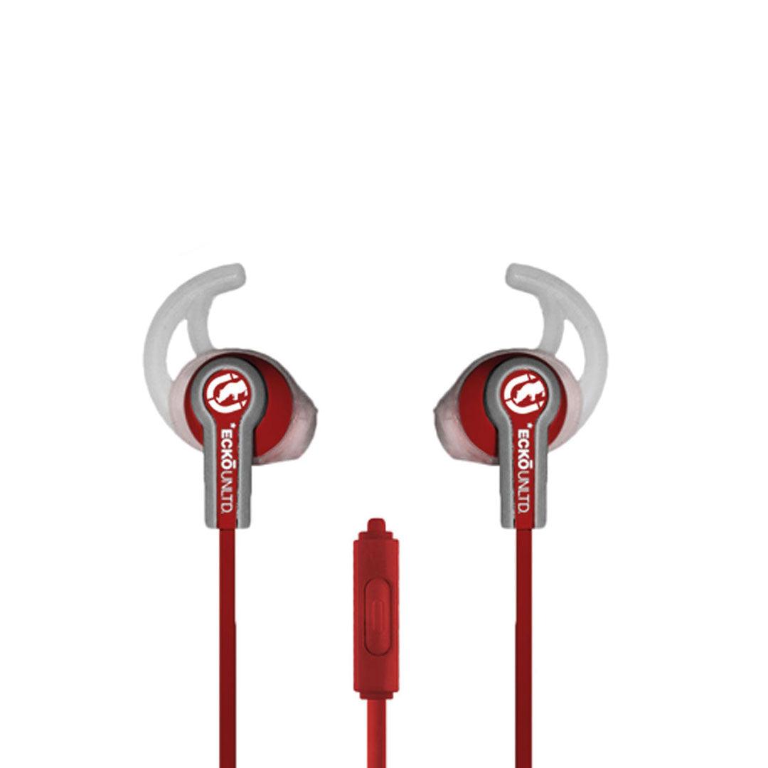 Marc Ecko - Fuse Earbuds Sport with Mic & Control Red