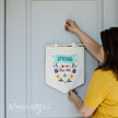 Kimberbell Digital Dealer Exclusive 2022 - Spring is in the Air Pennant - March