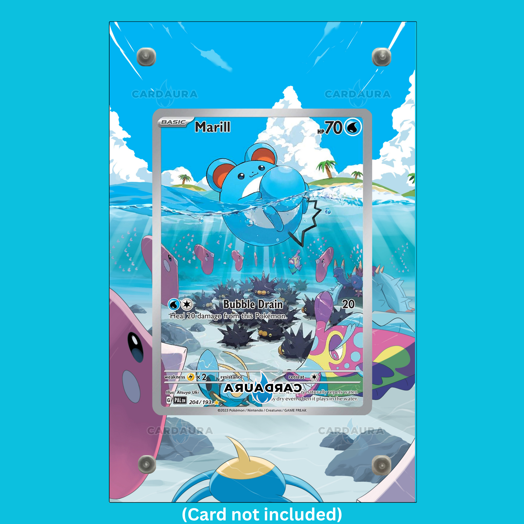 Marill 204/193 Paldea Evolved (Ungraded) Display Case