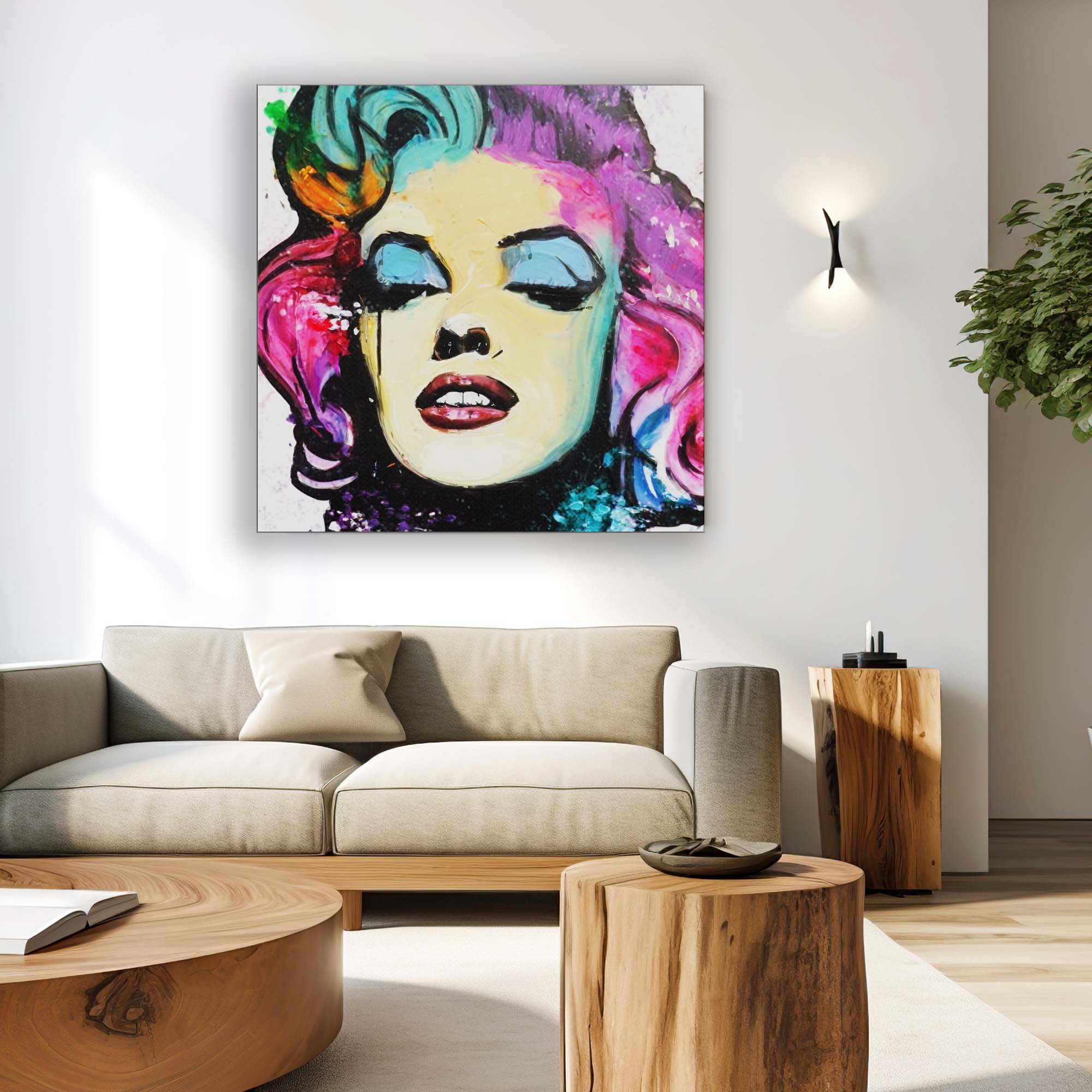 Wall Art - Marilyn dans l'art urbain
