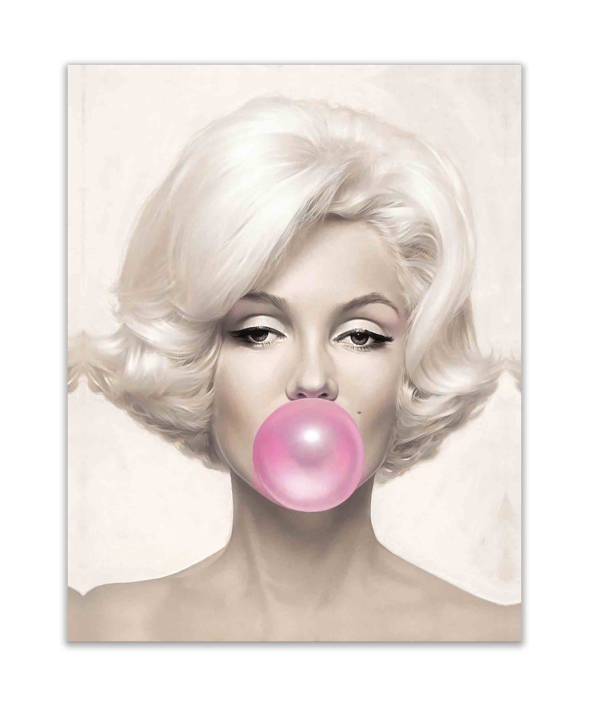 Marilyn in pink-Wall art decor