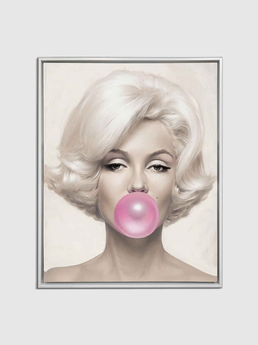 Marilyn in pink-Wall art decor