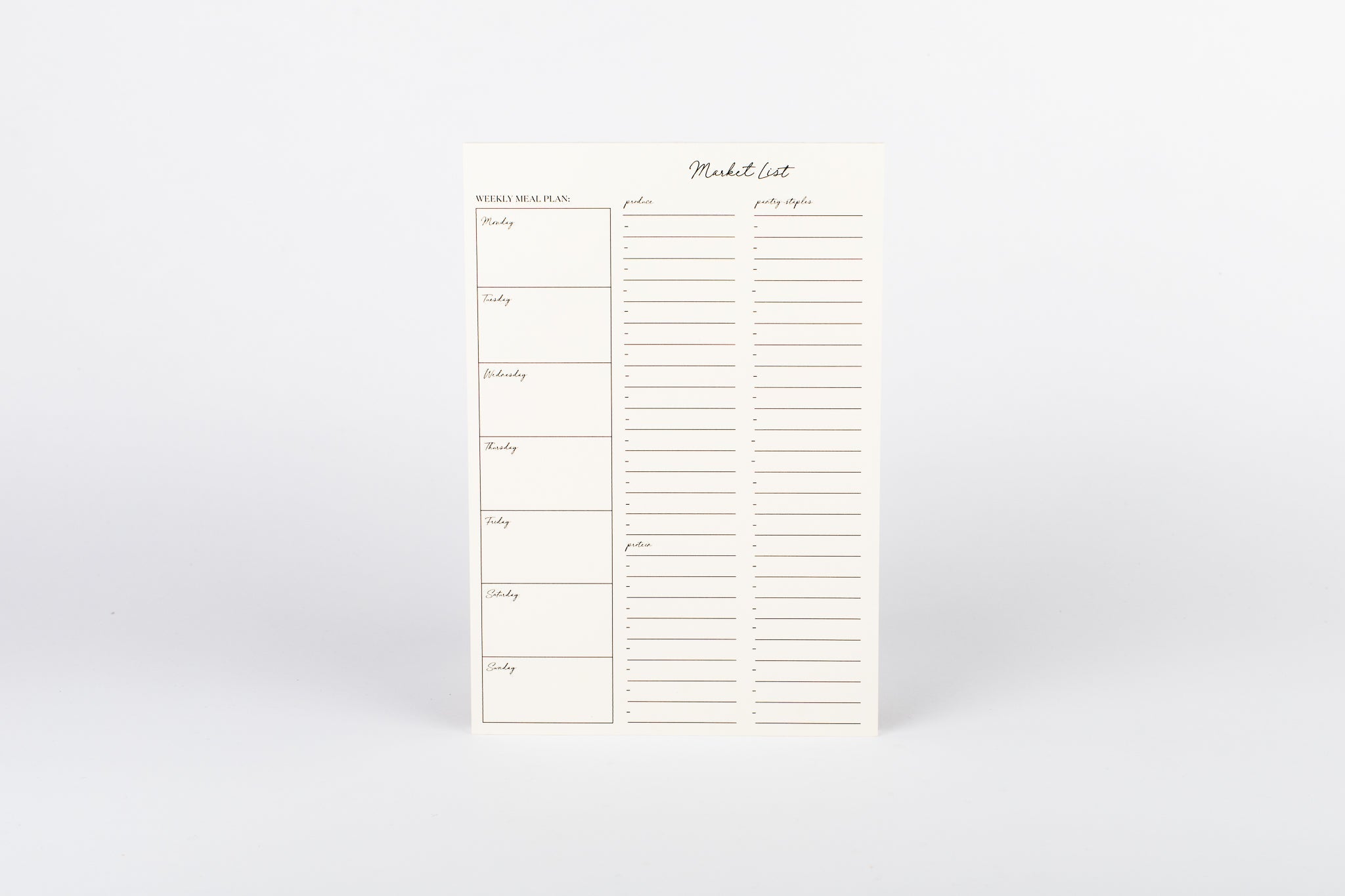 Market List