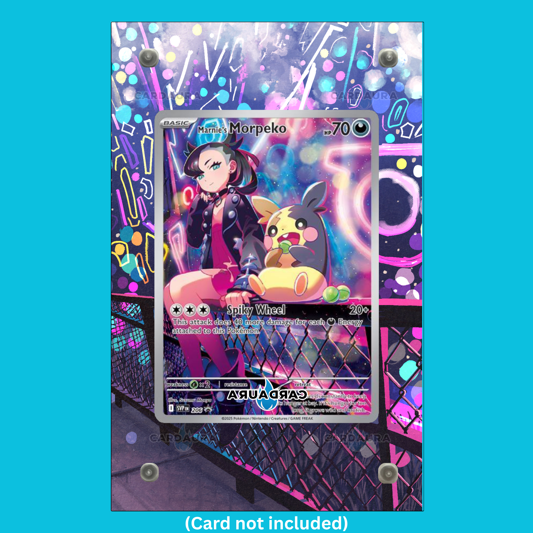 Marnie's Morpeko 206 Promo (Ungraded) Display Case