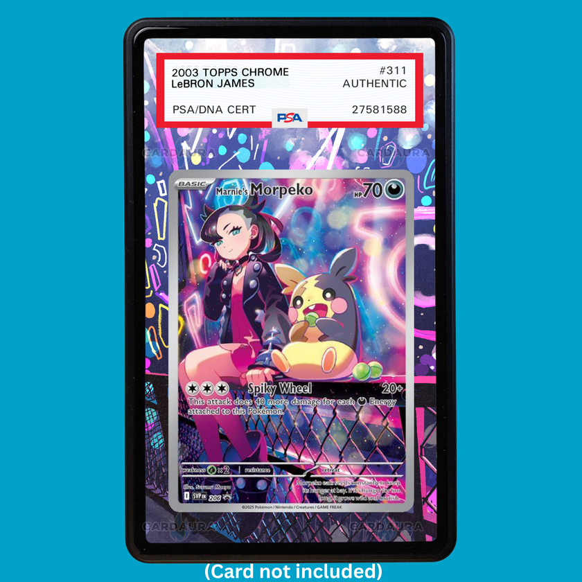 Marnie’s Morpeko SVP 206 SV Promo (Graded) Display Case