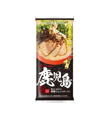Marutai Kagoshima Kurobuta Tonkotsu Ramen (2 Servings/185G)
