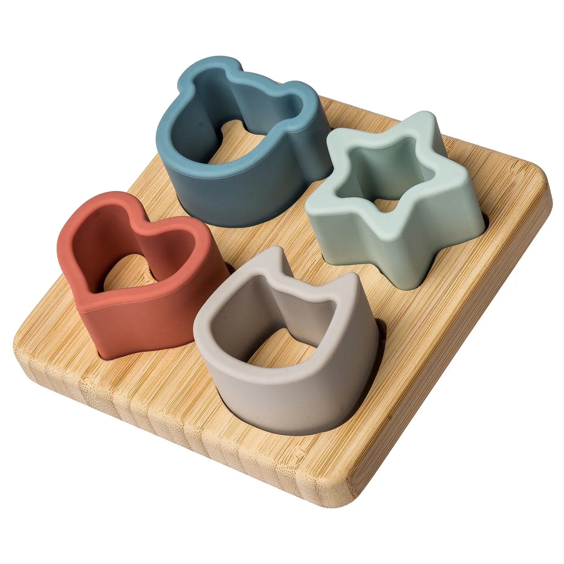 Mary Meyer Simply Silicone Bamboo Sorter 4x4