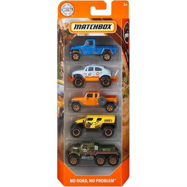 Matchbox - 1:64 Diecast - Basic 5Pk Assorted