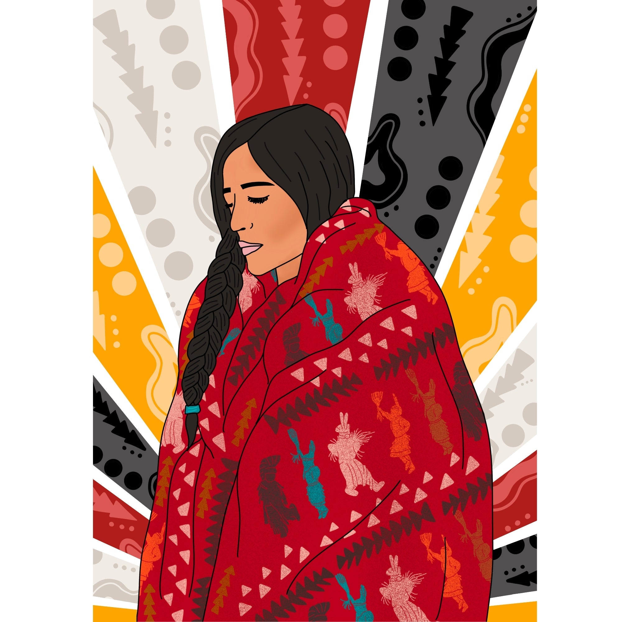 Matriarch Blanket | Puzzle de 500 pièces pour adultes | Conçu au Canada par Jadyn Williams