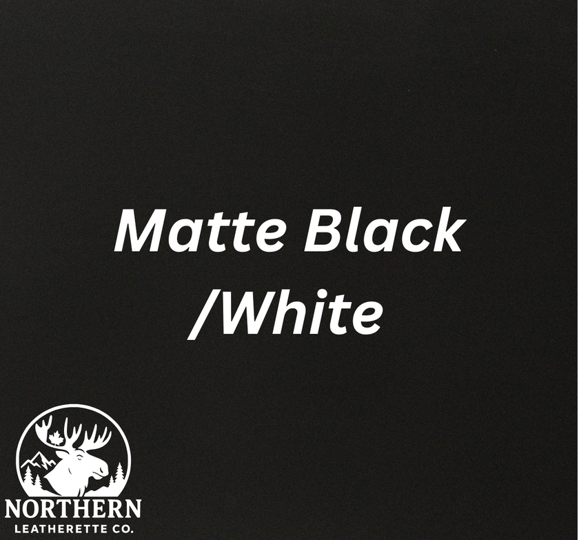 Matte Black / White