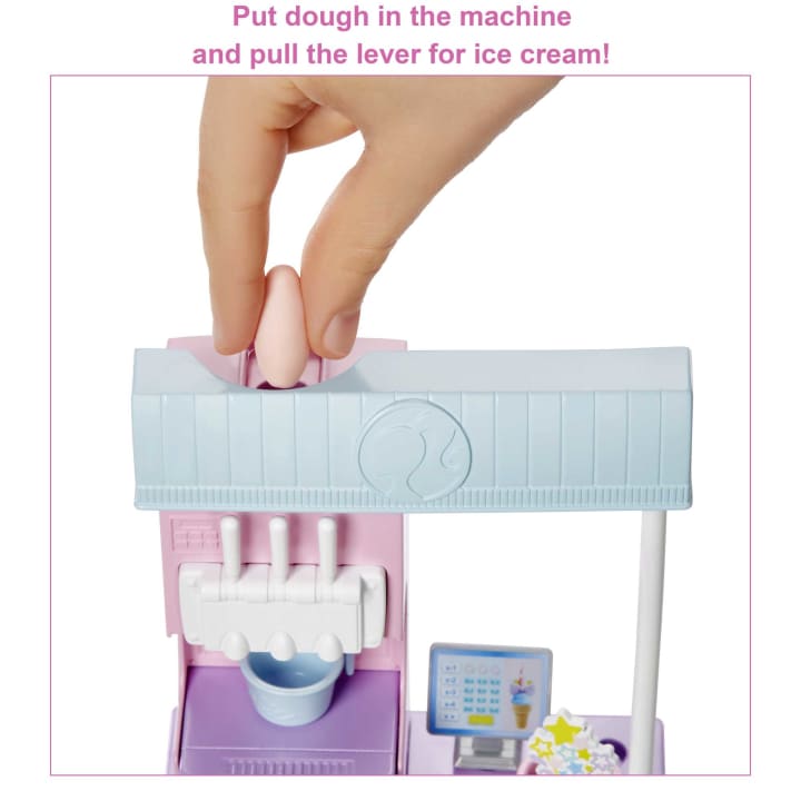 Mattel - BARBIE - ICE CREAM SHOPKEEPER PLAYSET