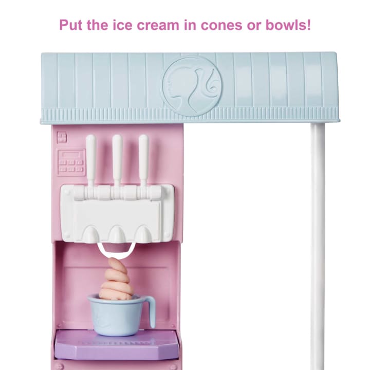 Mattel - BARBIE - ICE CREAM SHOPKEEPER PLAYSET