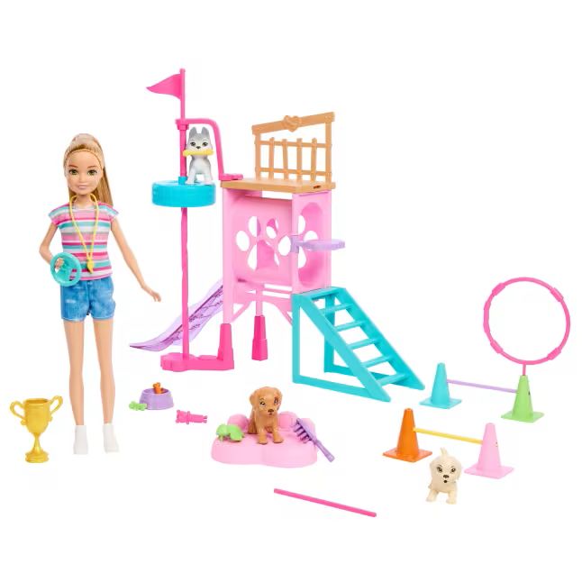 Mattel - Barbie - Stacie'S Puppy Playground Playset