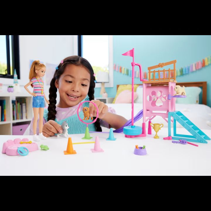 Mattel - Barbie - Stacie'S Puppy Playground Playset
