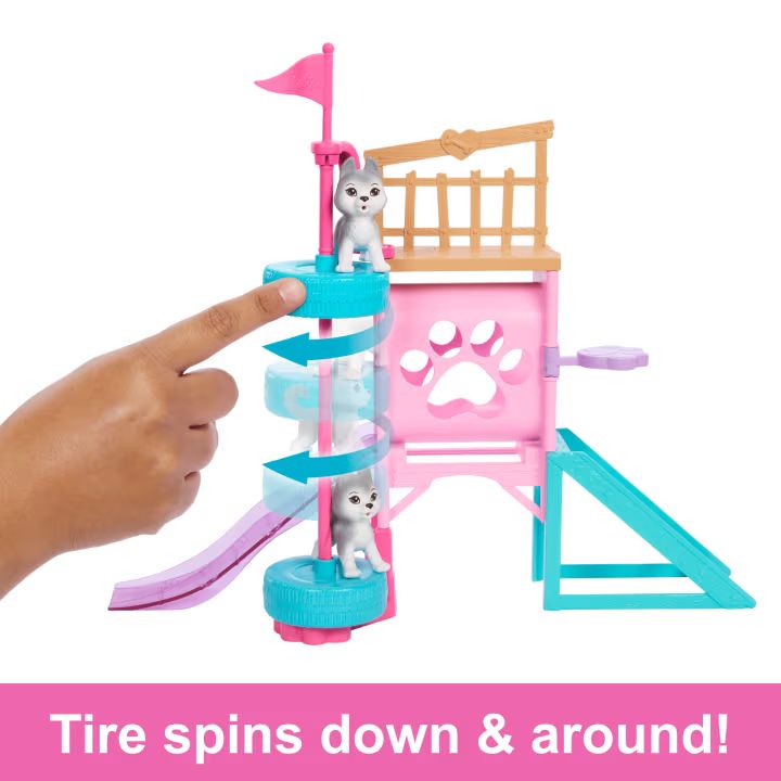 Mattel - Barbie - Stacie'S Puppy Playground Playset