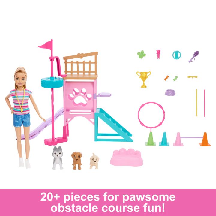 Mattel - Barbie - Stacie'S Puppy Playground Playset