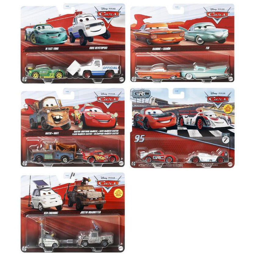 Mattel - Cars - Diecast 2 Pack Assorted