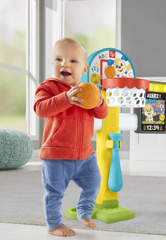 Mattel - Fisher-Price Laugh and Learn - French Edition- INFANT - 4 in 1 ALL-STAR SPORTS