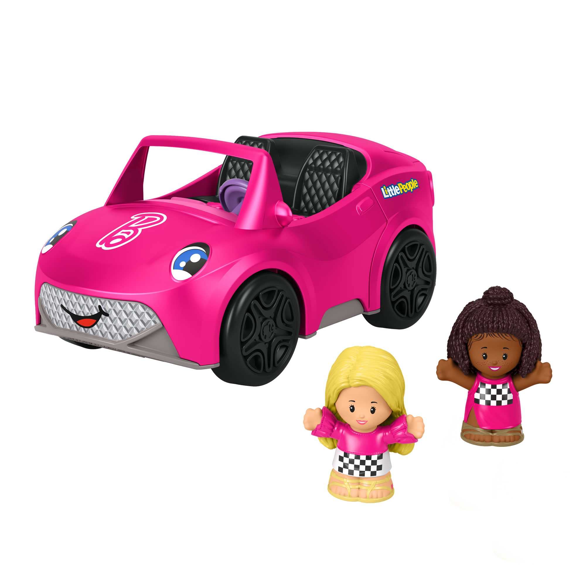 Mattel - Fp - Lp - Barbie Convertible Vehicle By Little People