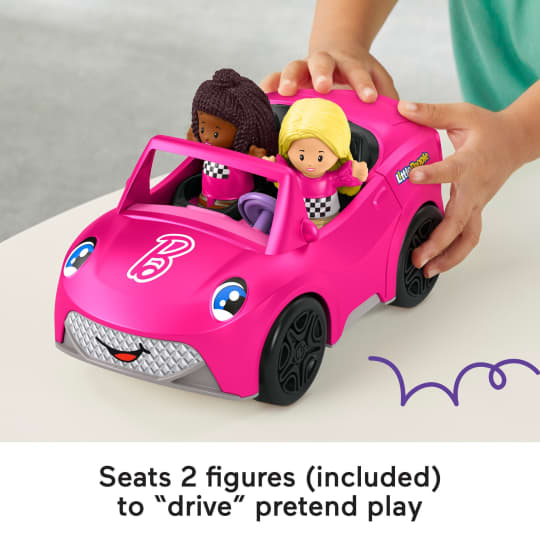 Mattel - Fp - Lp - Barbie Convertible Vehicle By Little People
