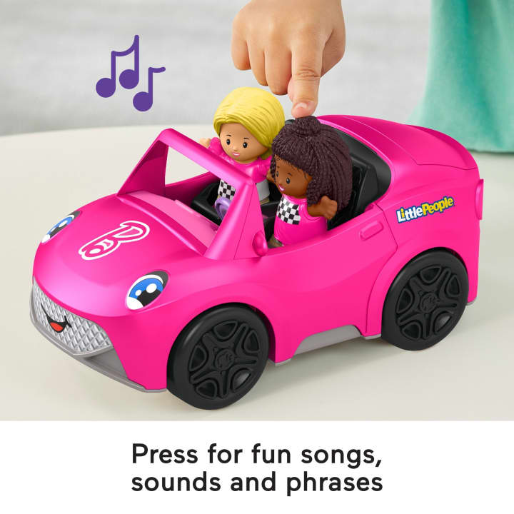 Mattel - Fp - Lp - Barbie Convertible Vehicle By Little People