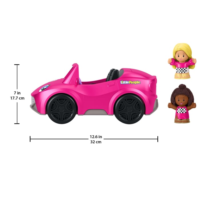 Mattel - Fp - Lp - Barbie Convertible Vehicle By Little People