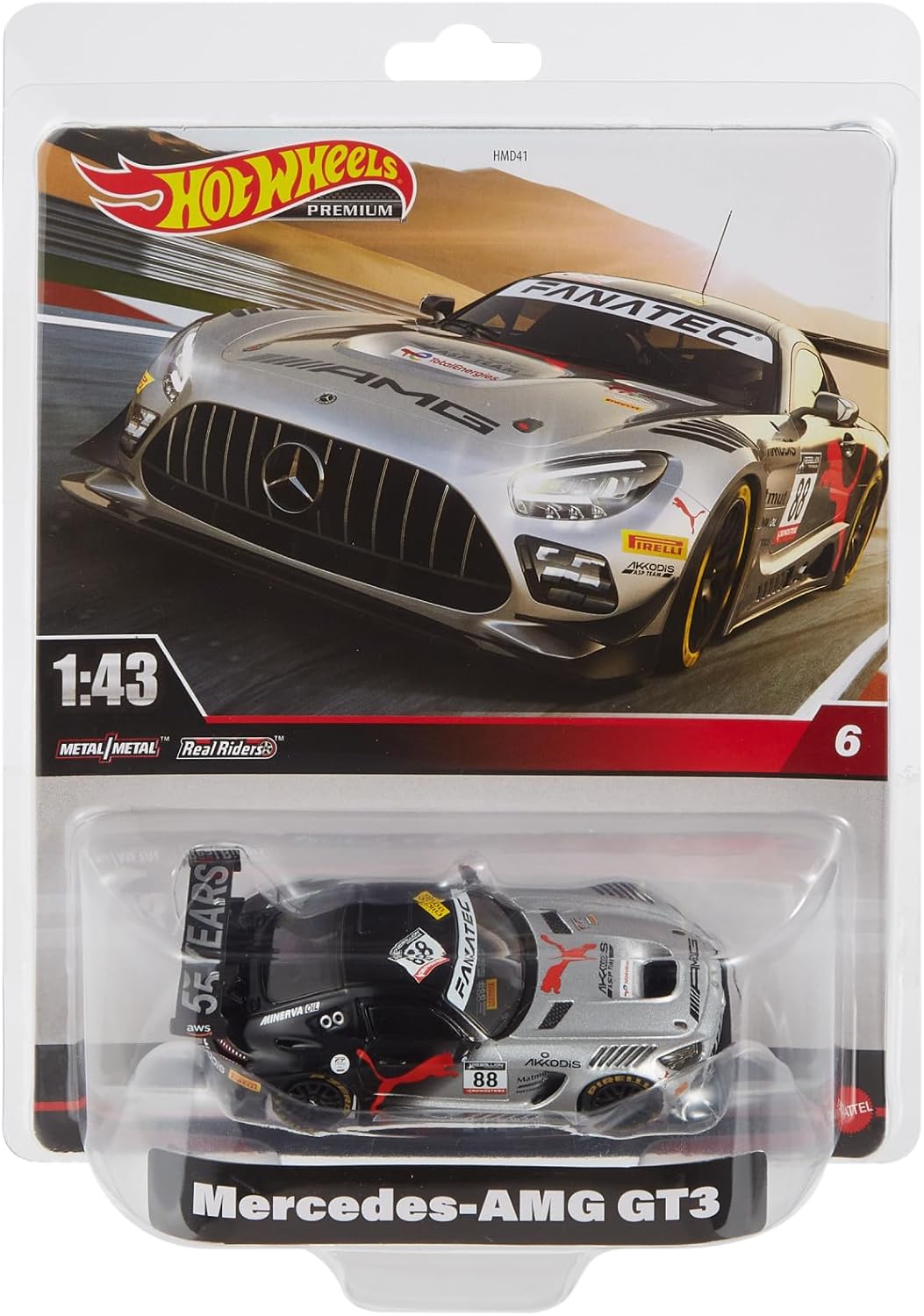 Mattel - HOT WHEELS -  PREMIUM 1:43 CAR CULTURE 43