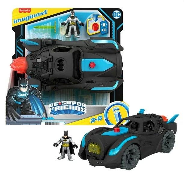 Mattel - Imaginext DC Super Friends Batmobile avec lumières et sons