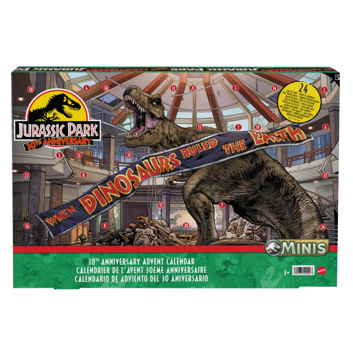 Mattel - Jurassic Worlds - Mini'S - Advent Calendar