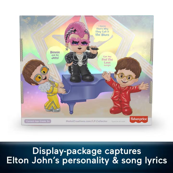 Mattel - Little People Collector - Elton John