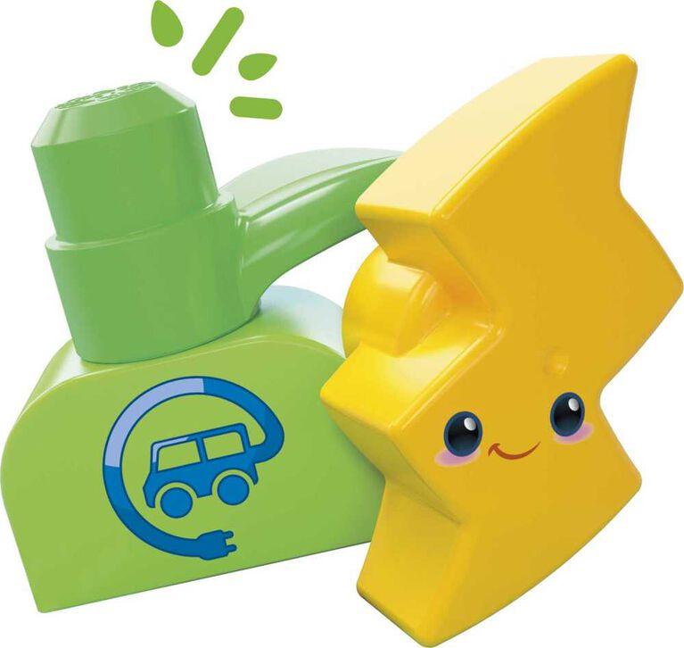 Mattel - MEGA BLOCKS - Green Town Charge & Go Bus