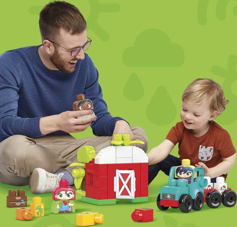 Mattel - MEGA BLOCKS - Ferme Green Town Grow & Protect