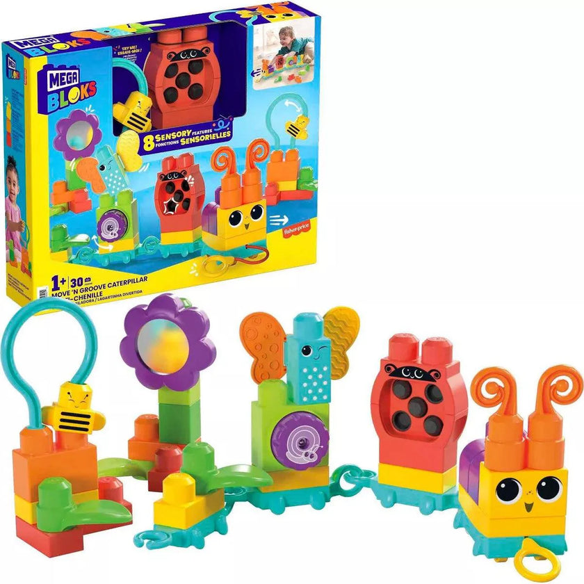 Mattel - MEGA BLOCKS - Move 'N Groove Caterpillar
