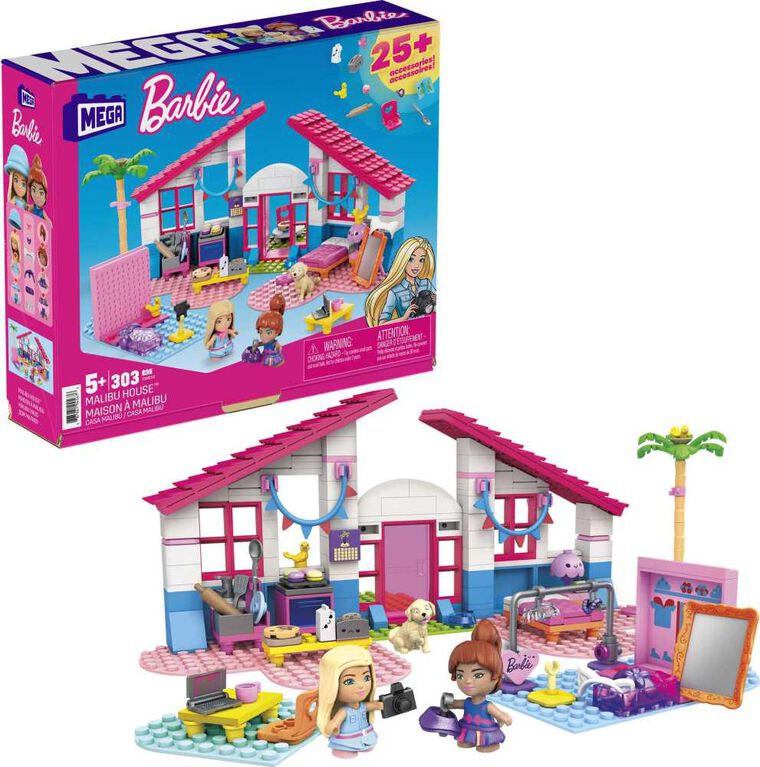 Mattel - MEGA CONSTRUX - BARBIE MALIBU HOUSE