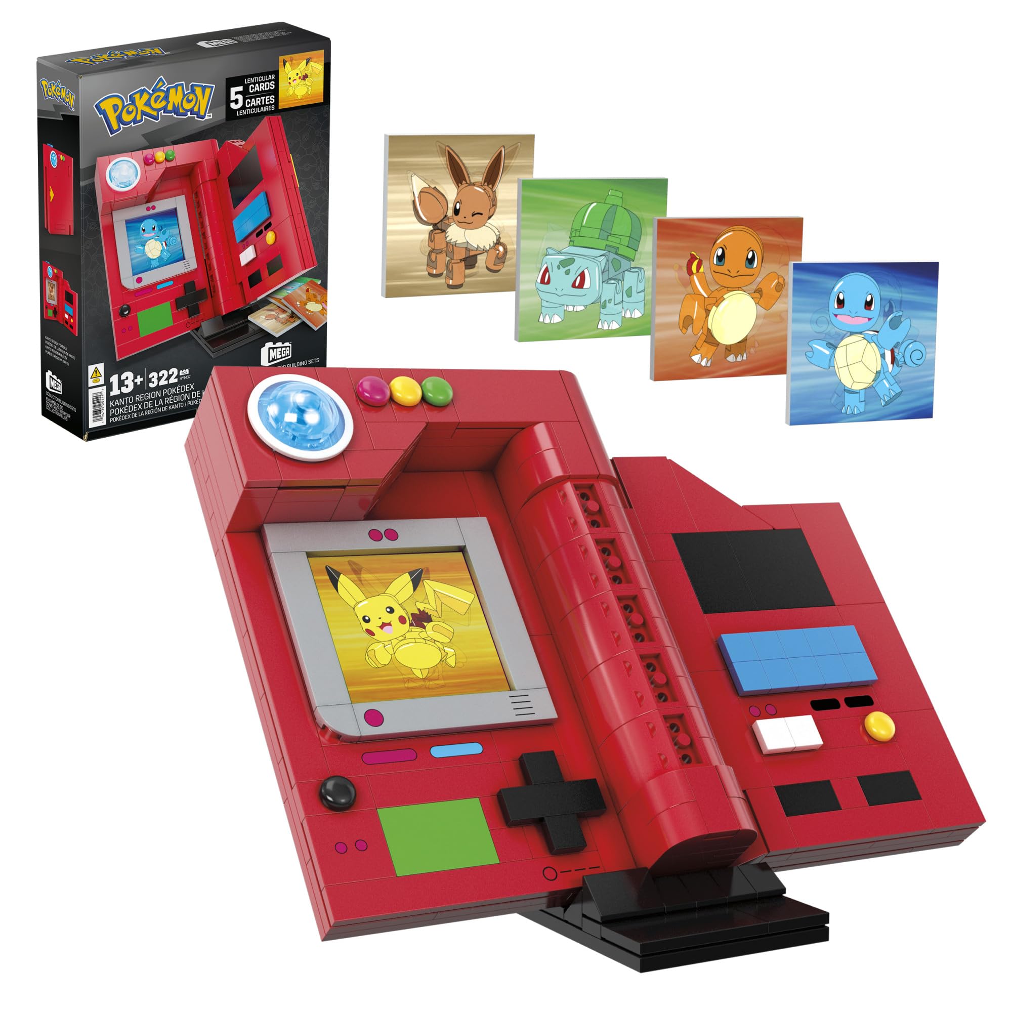 Mattel - MEGABLOKS - POKEMON - KANTO POEKDEX