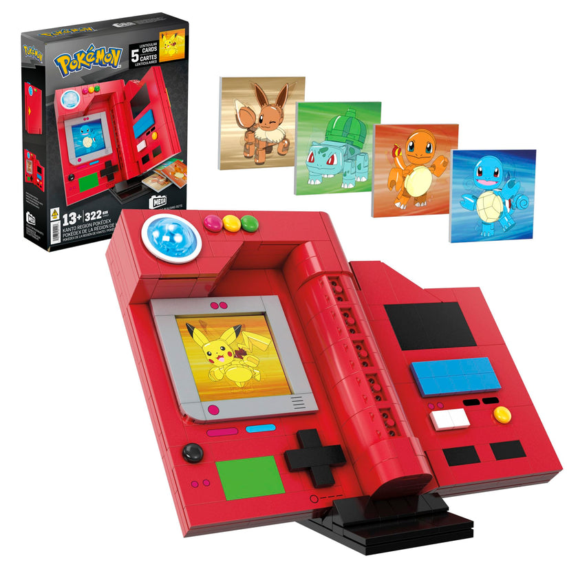 Mattel - MEGABLOKS - POKEMON - KANTO POEKDEX