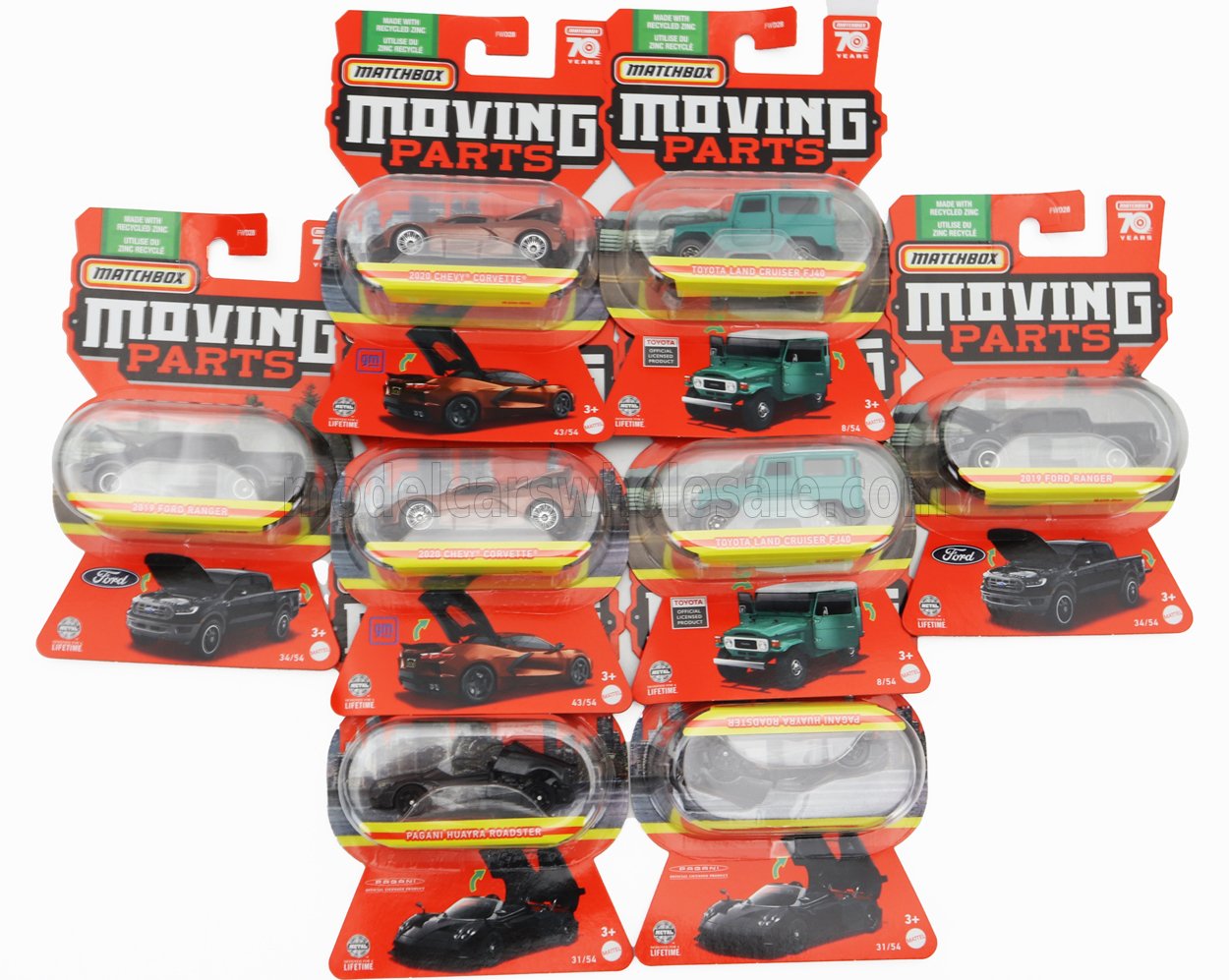 Mattel - Matchbox - Moving Parts Assorted