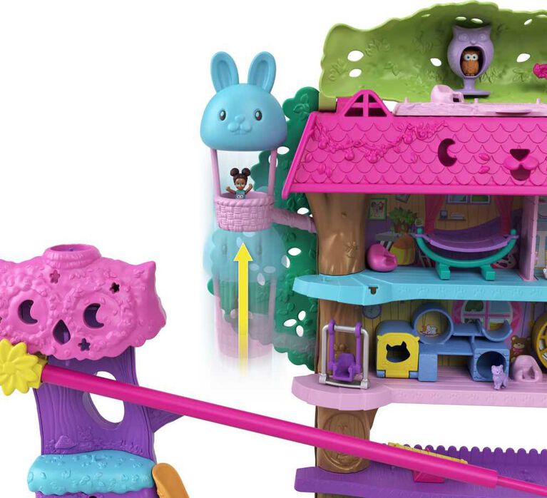 Mattel - POLLY POCKET - POLLYVILLE TREEHOUSE