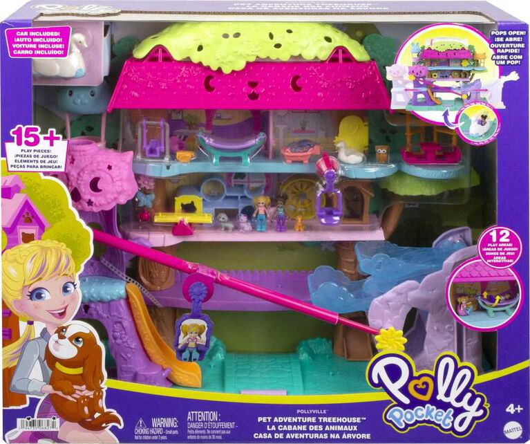 Mattel - POLLY POCKET - POLLYVILLE TREEHOUSE