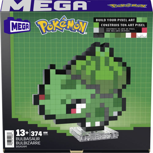 Mattel - Pokemon - Bulbasaur [Pixel Art]